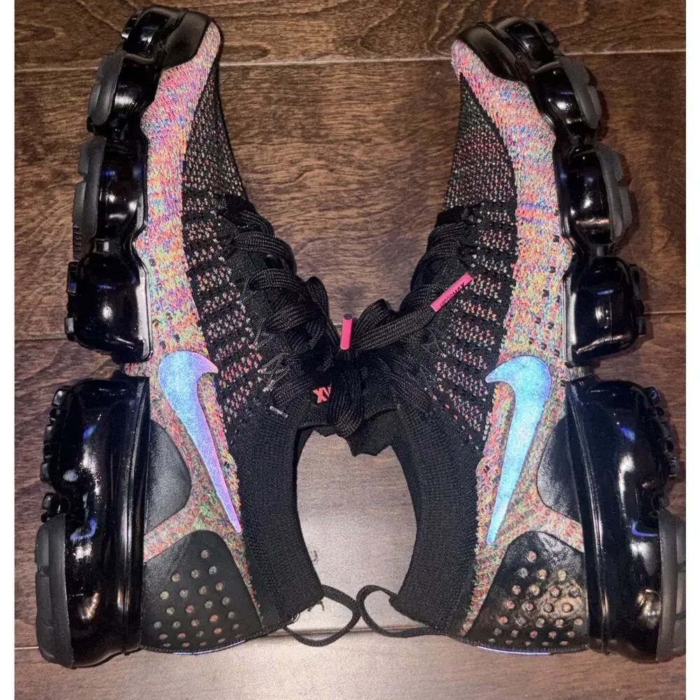 Nike Air Vapormax Flyknit 2 Women's Size 8 Running Shoes Multicolor